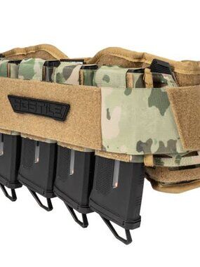 HK Army Hostile Synapse Flex Belt MOLLE Harness For Airsoft Camo, One Size  NWT